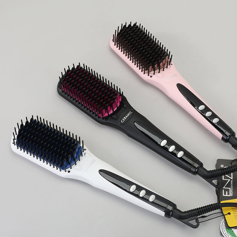 Brosse Lissante À Cheveux en Céramique 985°F Enzo EN-4101