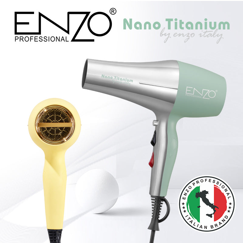 مجفف الشعر Precision Ware ENZO EN-8862 Nano Titanium،
