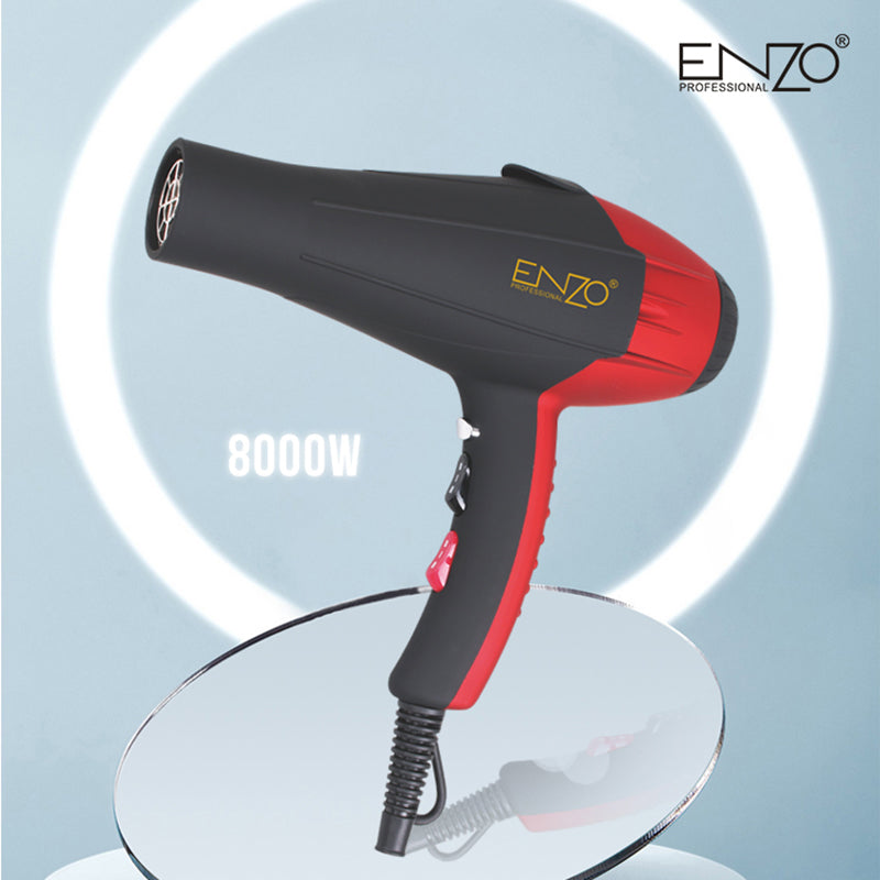 Séchoir professionnel ENZO 7500W EN-6109 | مجفف شعر عصري وفعال بأداء قوي
