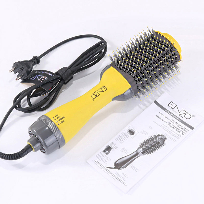 One Step Brosse Chauffante Original Enzo EN-4129 | فرشاة الشعر إنزو سيراميكي