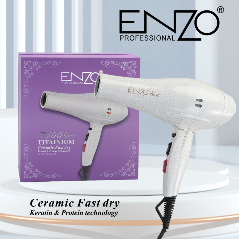 Enzo Professional Hair Dryer 7500W EN-6117 | مجفف الشعر الاحترافي