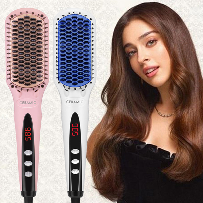 Brosse Lissante À Cheveux en Céramique 985°F Enzo EN-4101