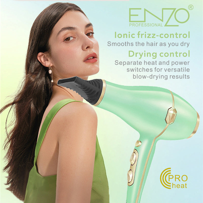 Enzo Professional Hair Dryer 7500W EN-6006 | مجفف الشعر الاحترافي بتقنية الايونات