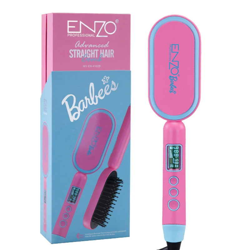 Brosse Lissante En Céramique 988°F Barbie Enzo EN-4102B
