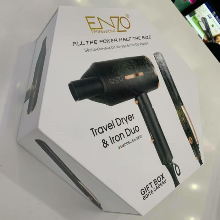 Sèche Cheveux et Lisseur 400°F ENZO EN-8893