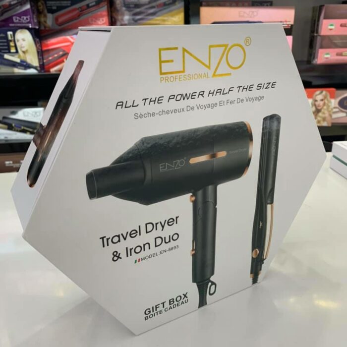 Sèche Cheveux et Lisseur 400°F ENZO EN-8893