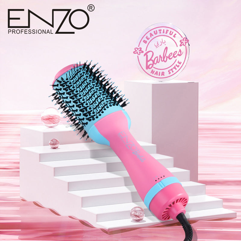 Brosse Soufflante Barbie Enzo 4118X | مشط حراري بـــاربي من شركة إنزو