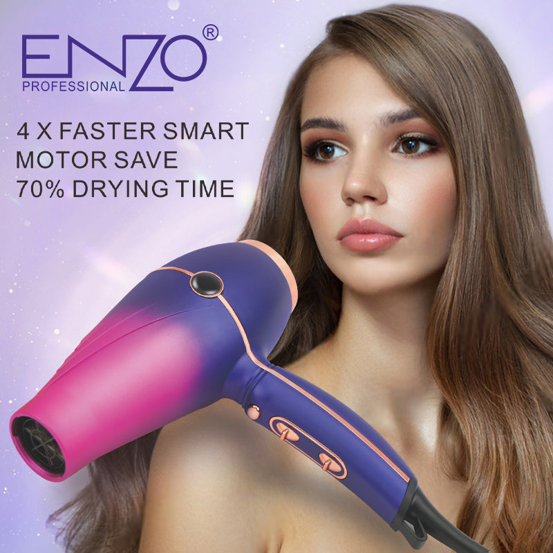Enzo Luxury Salon Hair Dryer EN-8001  سيشوار