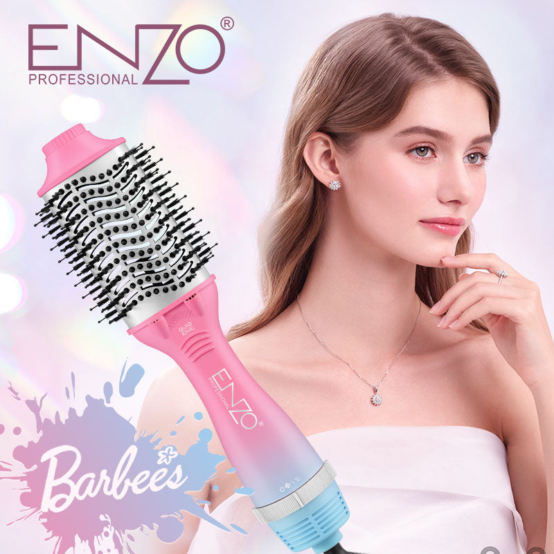 La nouvelle Brosse 1500w Barbie avec technologie ionique et nano TITANIUM en-752