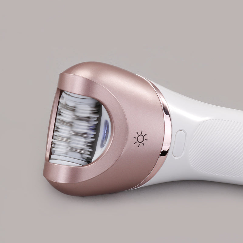 ماكينة إزالة الشعر الرطبة والجافة اللاسلكية ENZO EN-5842 Wet & Dry Sans Fil Pour Les Jambes Et Le Corps, Avec 10 Accessoires