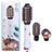 ENZO EN 740 — Brosse 3 en 1 Chauffante Professionnelle,Peigne Lisseur Portable