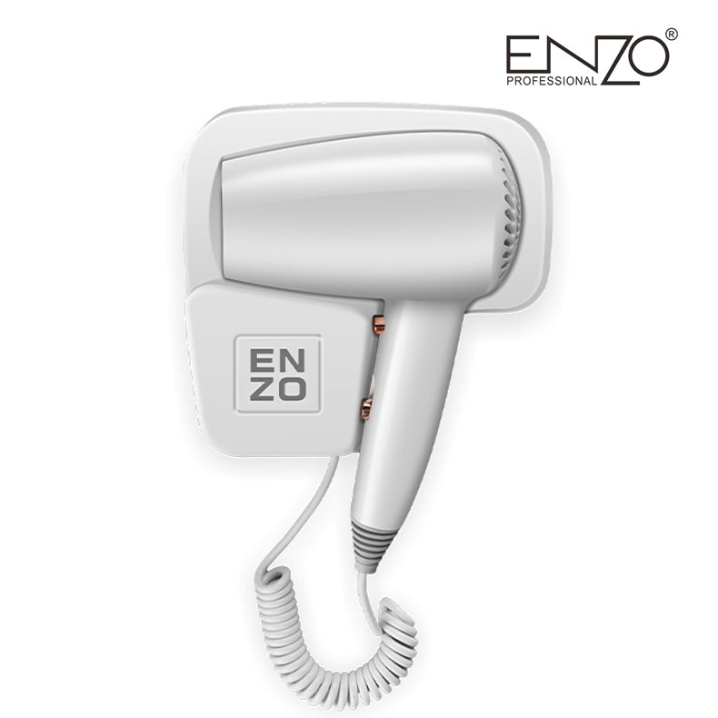 Sèche Cheveux Mural 1500W 2Vitesses Enzo EN-6005