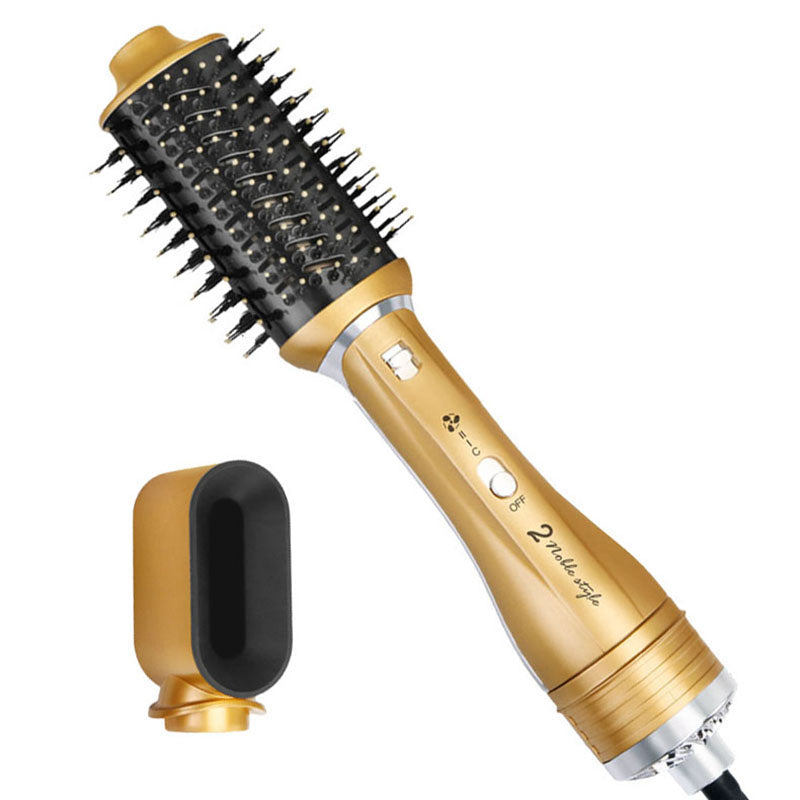 Brosse ENZO GOLD 2 EN 1 EN-751 | فرشاة الشعر قابلة للتبديل 2 في 1 من إنزو