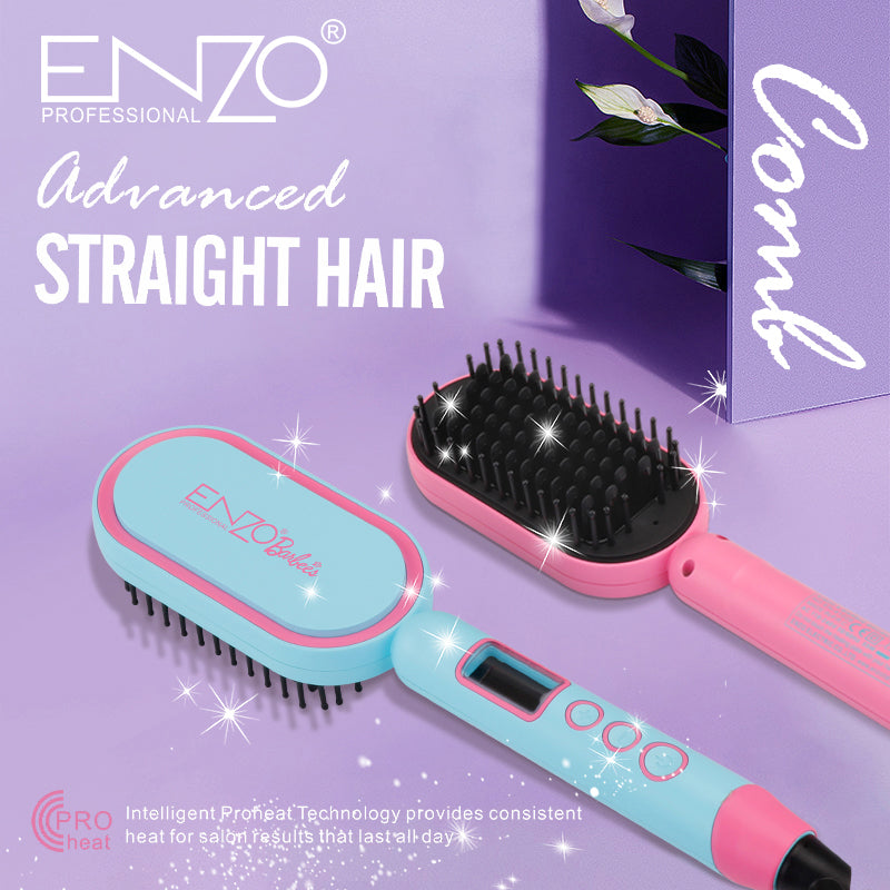 Brosse Lissante En Céramique 988°F Barbie Enzo EN-4102B
