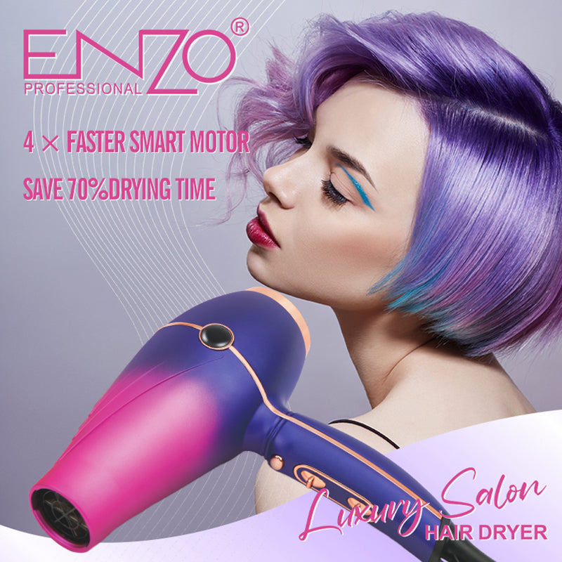 Enzo Luxury Salon Hair Dryer EN-8001  سيشوار