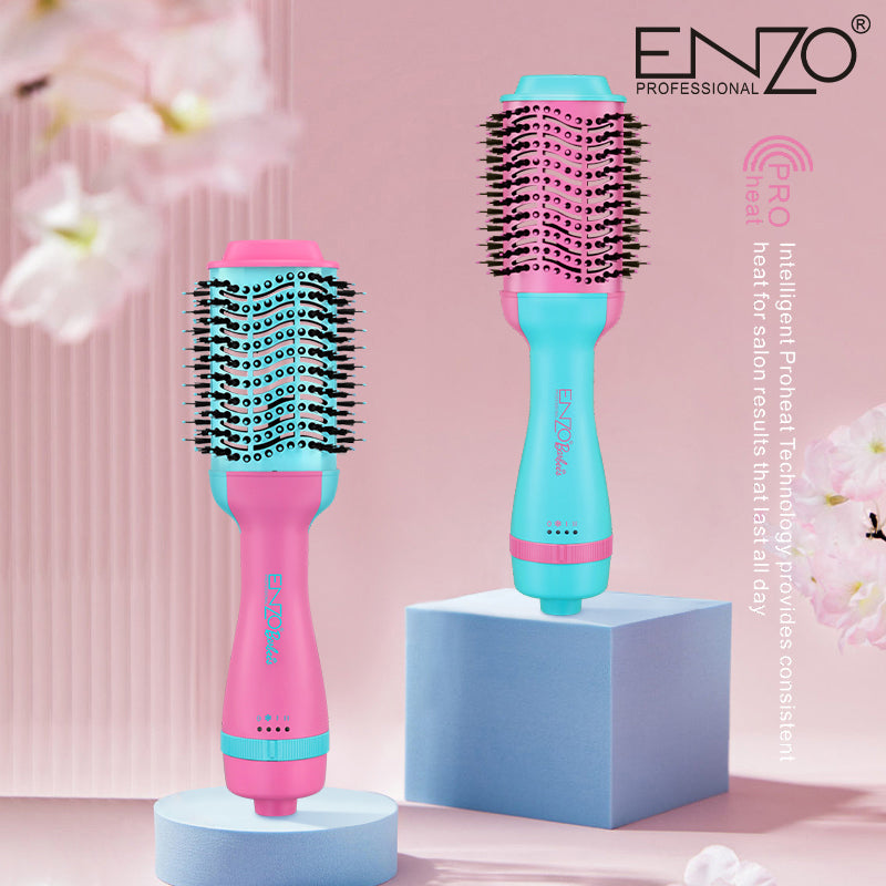 Brosse Soufflante Barbie Enzo 4118X | مشط حراري بـــاربي من شركة إنزو