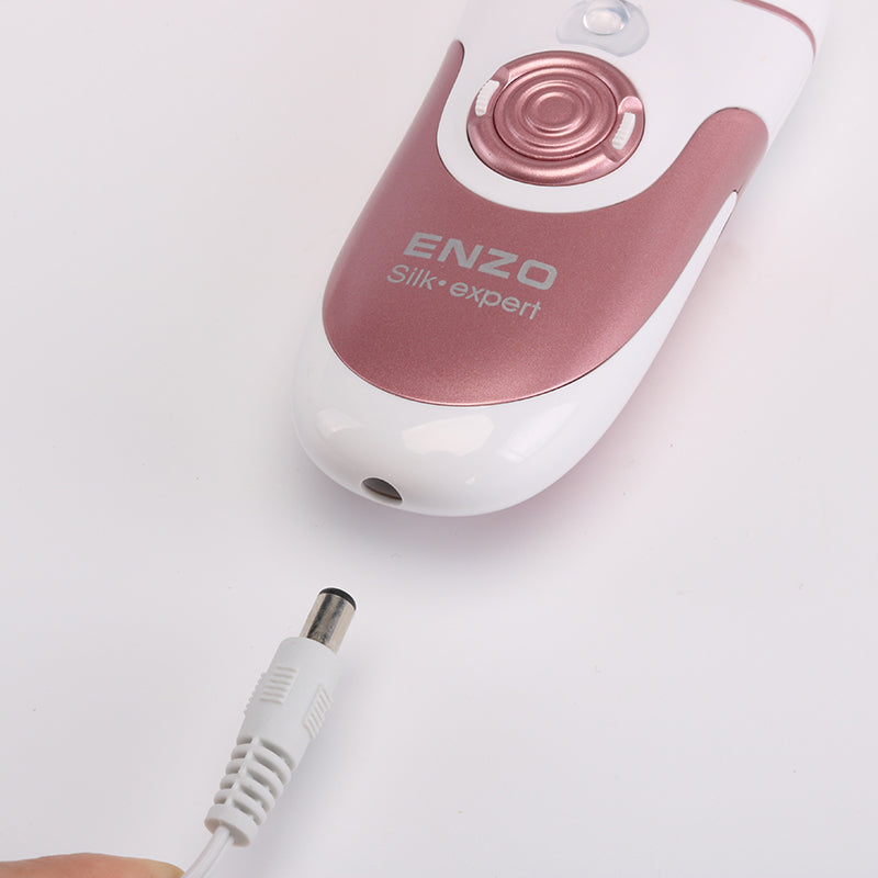 4 في1 لإزالة الشعر بعناية للحصول على بشرة ناعمة وملساء | Epilateur - Enzo EN-9561