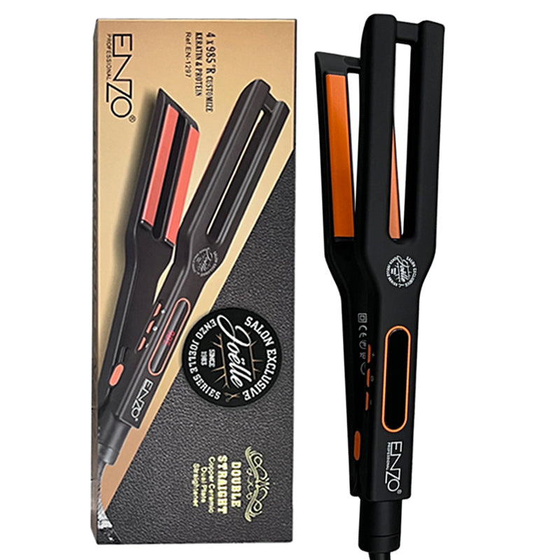 Lisseur ENZO Double Straight EN-1297 |  مكواة فرد الشعر من انزو