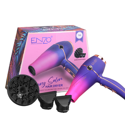 Enzo Luxury Salon Hair Dryer EN-8001  سيشوار
