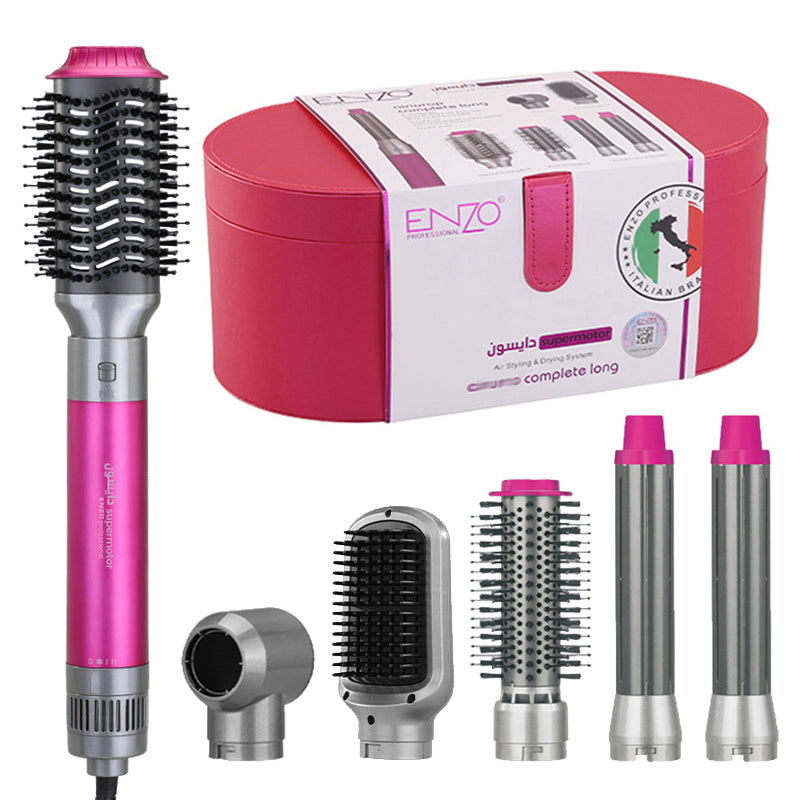 Pack Brosse Et Boucleur 6En1 Moteur En Cuivre Amélioré Avec Contrôle De Température Avancé Dyson Supersonic Enzo EN-4133