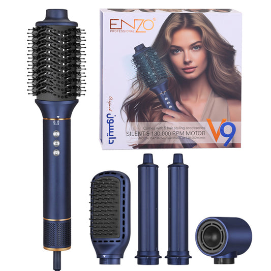 ENZO PROFESSIONAL Kit De Coiffure Supersonic 1500W avec 5 buses amovibles En-754