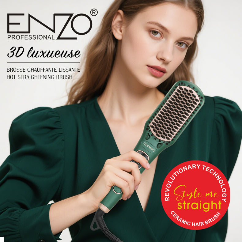 Brosse chauffante lissante ENZO 3D EN-4105
