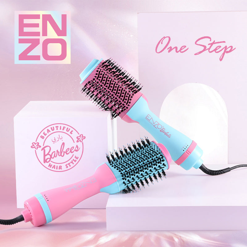 Brosse Soufflante Barbie Enzo 4118X | مشط حراري بـــاربي من شركة إنزو