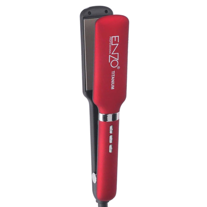 Lisseur Plaque Titanium 980°F Enzo EN-3121 |  مكواة فرد الشعر بصفائح تيتانيوم احترافية