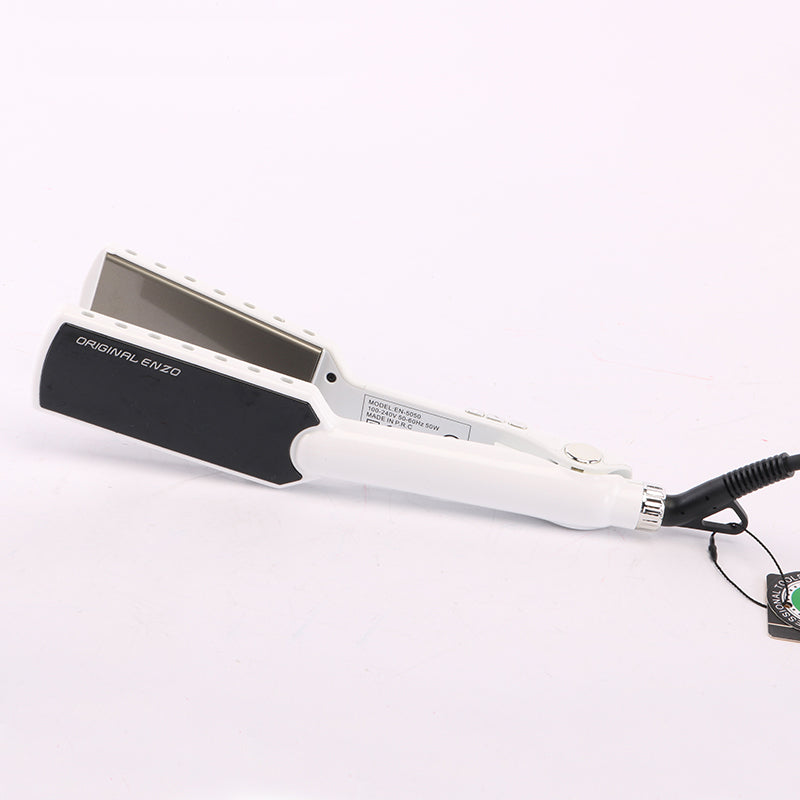 Lisseur nano titanium 1080°F avec 4 Bouteilles D'huile De Coco ENZO EN-5050 |  مكواة فرد الشعر نانو تيتانيوم